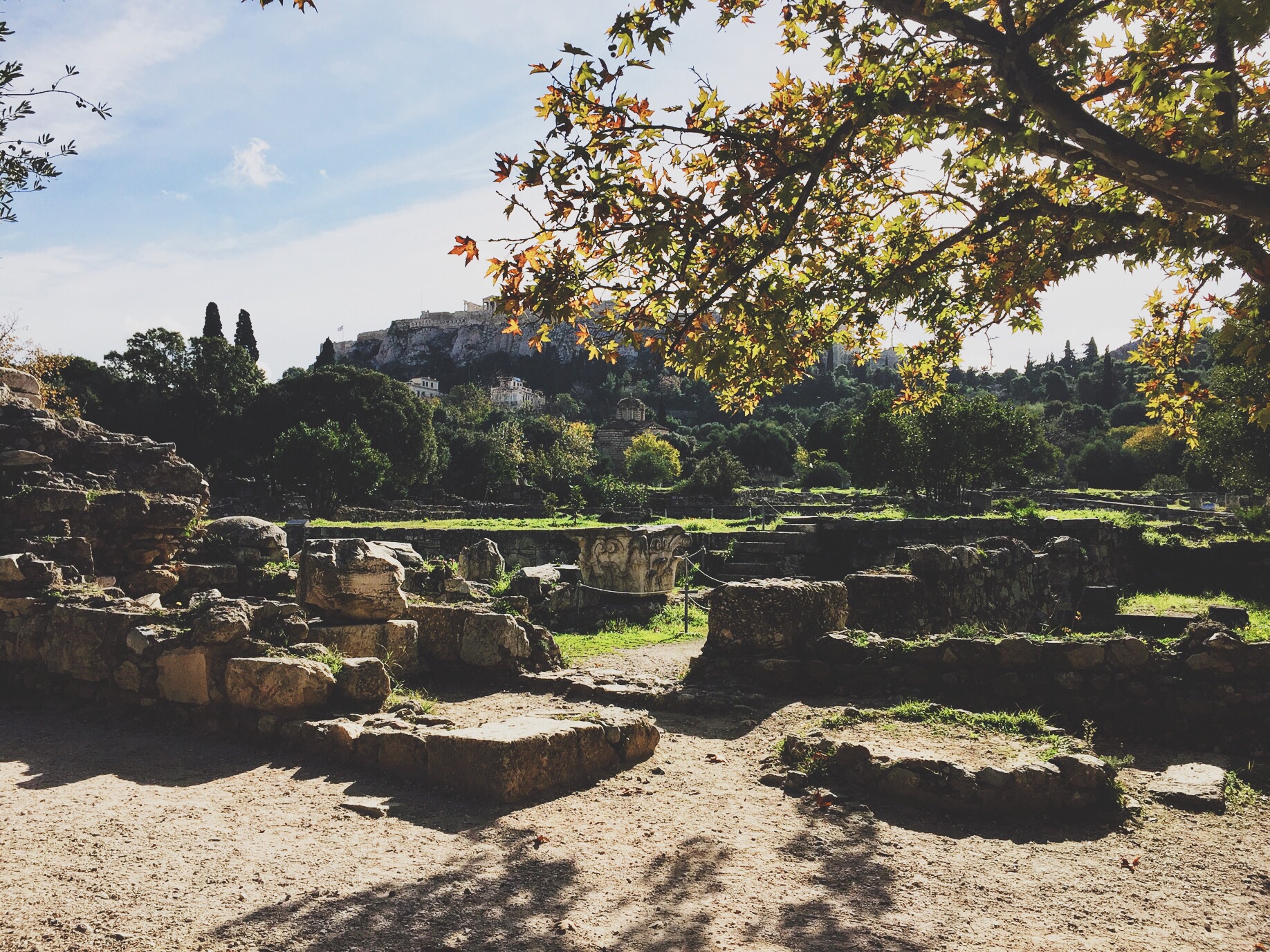 The Acropolis from the Agora