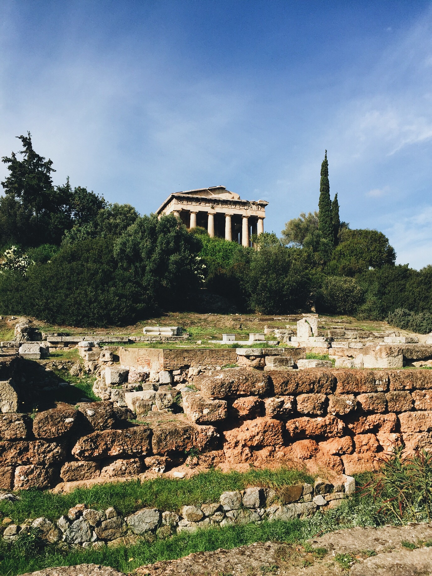 The Temple of Hephaestus  