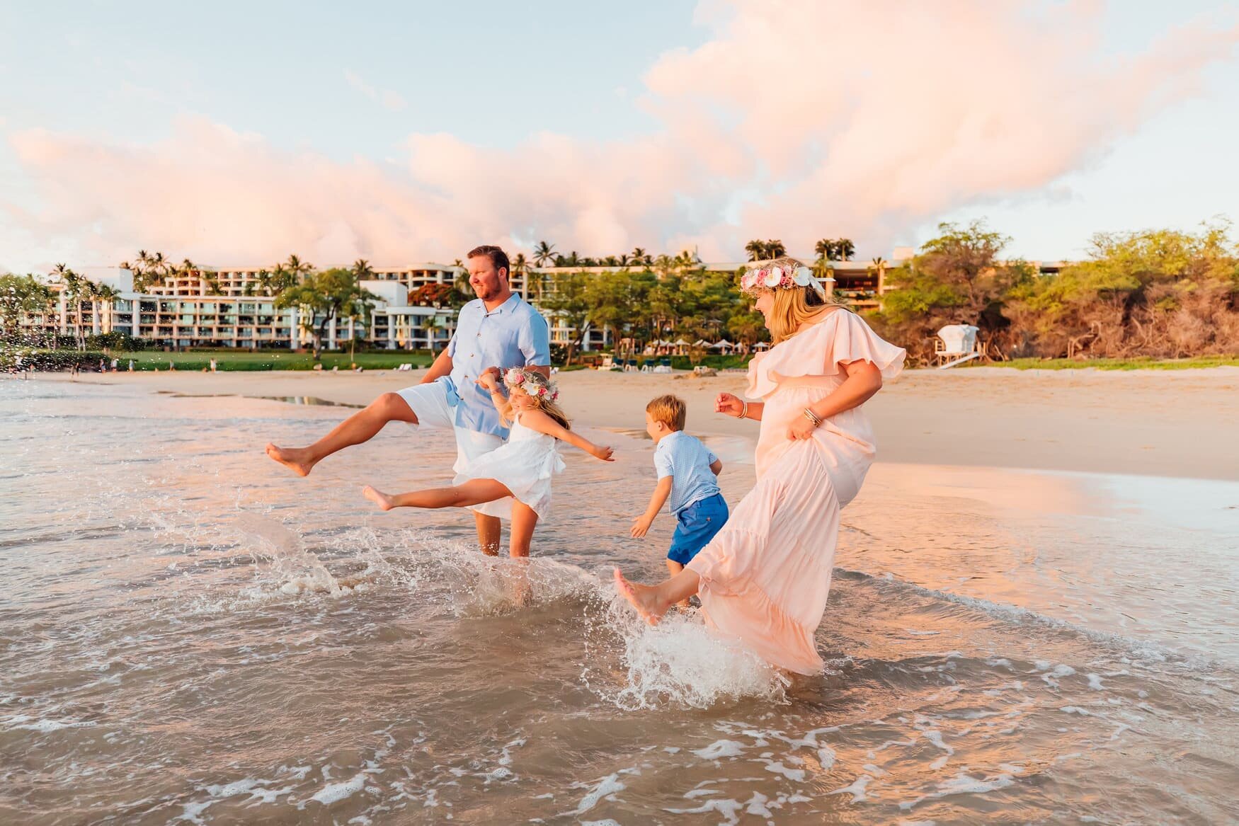 Light, Bright and Dreamy Hawaii Beach Photo Session