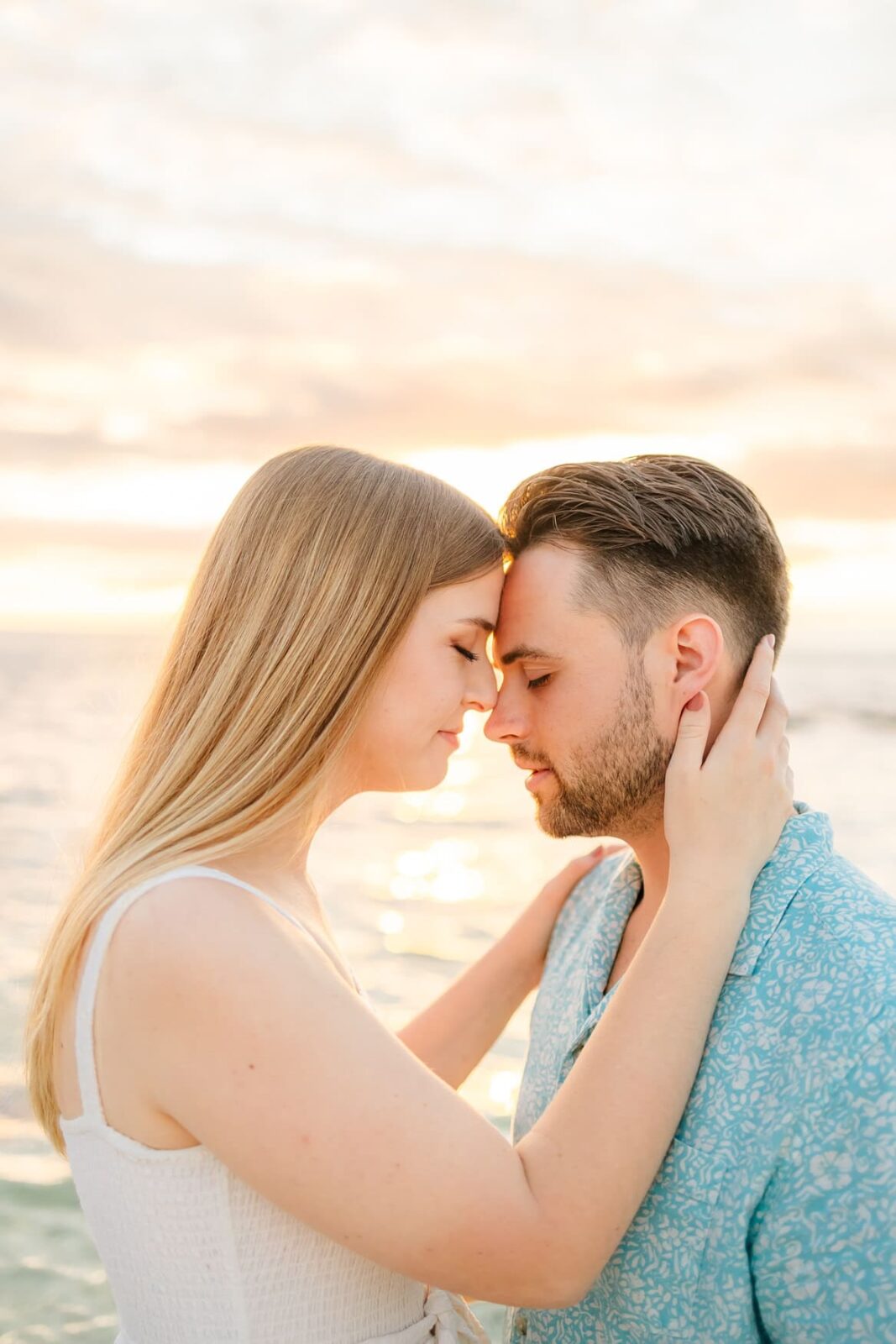 Pregnancy Announcement Hawaii Sunset Beach Photographers Hawaii